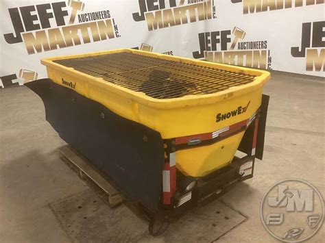 snowex  maxx  sn  box sander jeff martin auctioneers