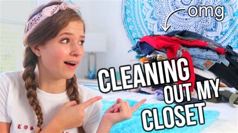 cleaning out my closet youtube