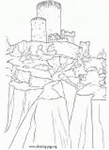 Coloring Brave Castle Movie Dunbroch Disney Pages Wonderful Place Where sketch template