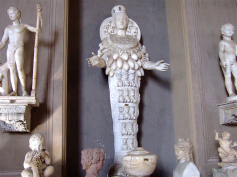 Vatican Museums Statue Of Artemis The Fertility Goddess