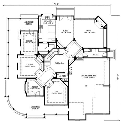 images  home floor plans  pinterest house plans  den  home