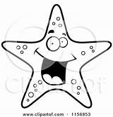 Starfish Clipart Cartoon Happy Drawing Coloring Thoman Cory Outlined Vector Clip Getdrawings Isda Panda Clipground sketch template