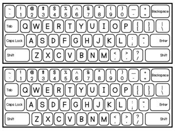 computer keyboard pictures printable tutoreorg master  documents