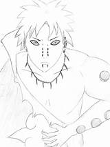 Pain Naruto Drawing Getdrawings sketch template