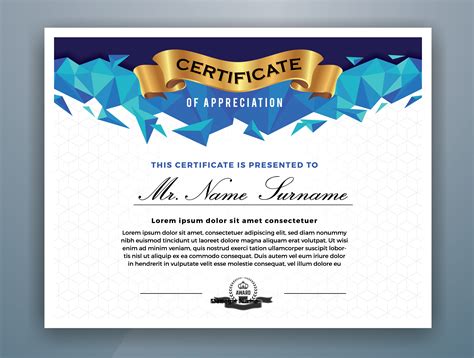 sertifikat template certificate template  pages