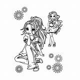 Coloring Moxie Girlz Pages Girl Child Books Q4 Coloringpages sketch template