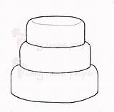Cake Layer Clipart Tiered Wedding Line Coloring Blank Tier Birthday Clip Layered Clipartmag Sponge Clipground Webstockreview sketch template