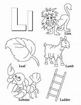 Coloring Letter Book sketch template