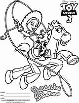 Toy Story Jessie Coloring Pages Kids Bullseye Printable Disney Colouring Getdrawings Drawing Clipart Library Simple Print Popular sketch template