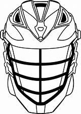 Helmet Hockey Lacrosse Slap Printables Coloring Shot Pages Clipart Pinclipart Clip Transparent sketch template