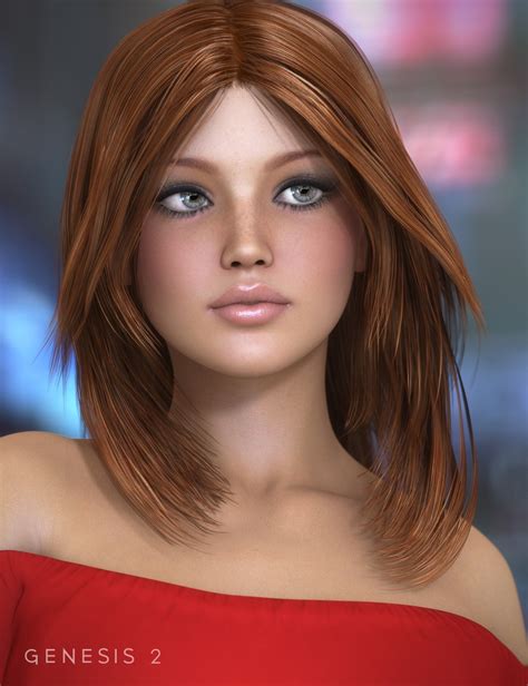 Skyler Character And Hair For Genesis 3 Female S Topgfx Daz3d