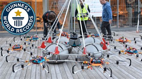 drone achieves world record status  lifting  heaviest payload eedesignitcom
