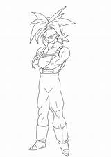 Trunks Ssj Future Lineart Dbz Coloring Pages Deviantart Search Teen Drawings Again Bar Case Looking Don Print Use Find Top sketch template