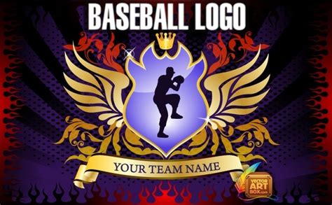 baseball logo  vector  encapsulated postscript eps eps vector illustration graphic