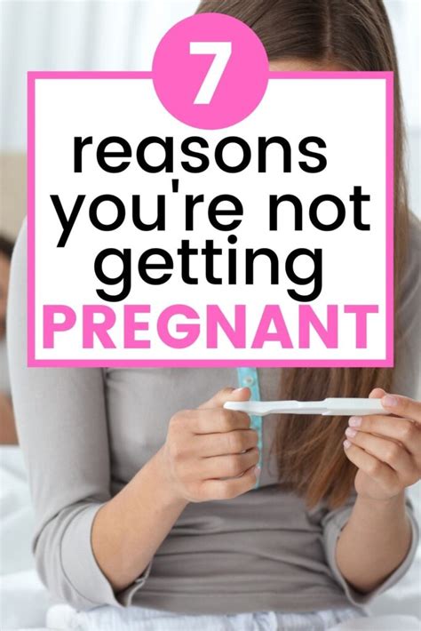 Why Am I Not Getting Pregnant 7 Signs Of Infertility
