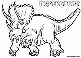 Triceratops Coloring Pages Colorings sketch template