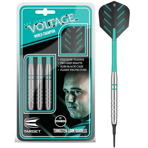 target rob cross silver voltage soft darts dartshopperde