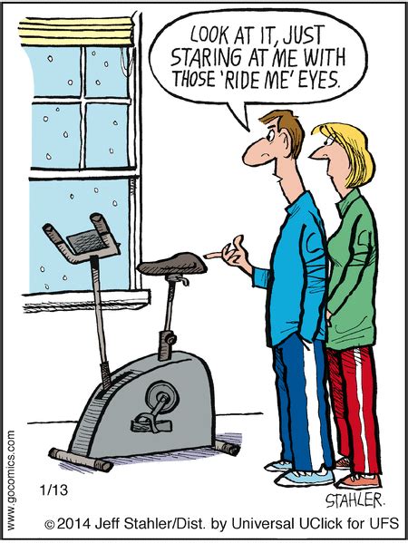 Moderately Confused By Jeff Stahler For January 13 2014 Funny