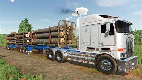 australian logging trailers  fs mod