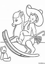 Coloring Pages Christmas Book Info Horse sketch template
