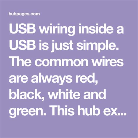 usb wire color code   wires  usb color coding color
