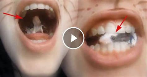 [todays Viral] Disgusting Woman Swallows An Alive Mouse Shocking