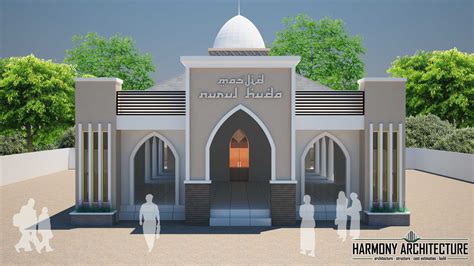78 gambar masjid minimalis tampak depan paling bagus