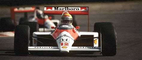 Automobilist Ayrton Senna Mclaren Mp4 4 Unique And Limited