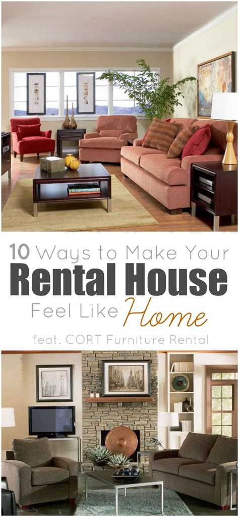 10 ways to make your rental house feel like home