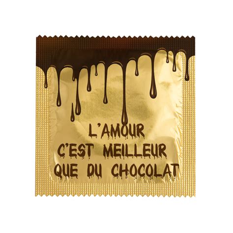 condom l amour c est meilleur que du chocolat callvin sarl