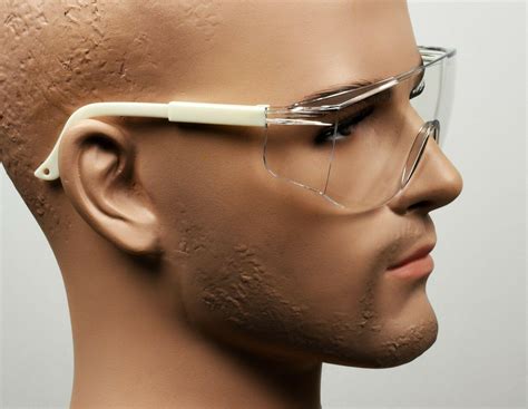 Clear Fit Over Most Lab Safety Glasses Extendable