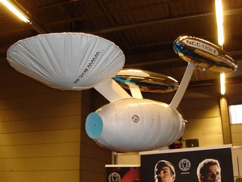 meter flying rc starship enterprise  steps  pictures