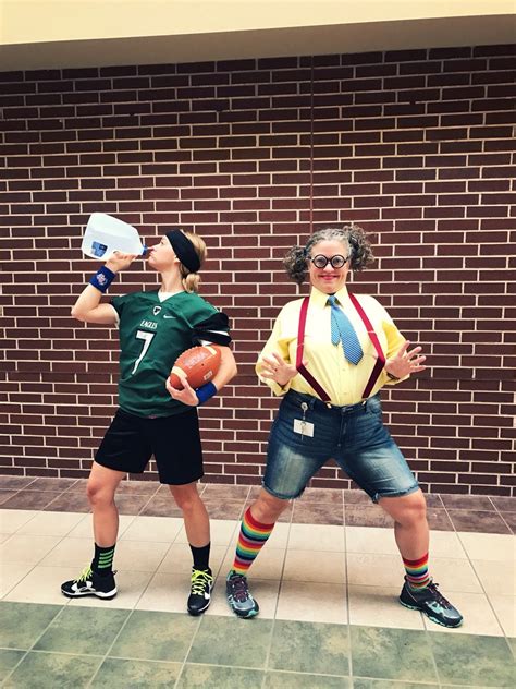 athlete vs mathlete nerd costume theme day athlete