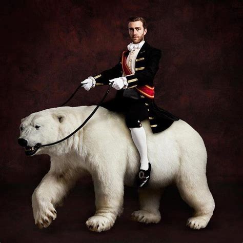 Guy Riding A Polar Bear World Photography Photography Awards