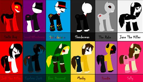 creepypasta as ponies 1 by howlinghill on deviantart