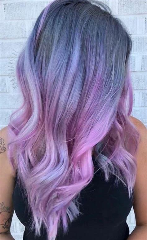 Pin By Crystal Parker On Hair Lilac Hair Color Lilac Hair Hair Styles