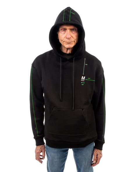 diagram hoodie black green milfdad