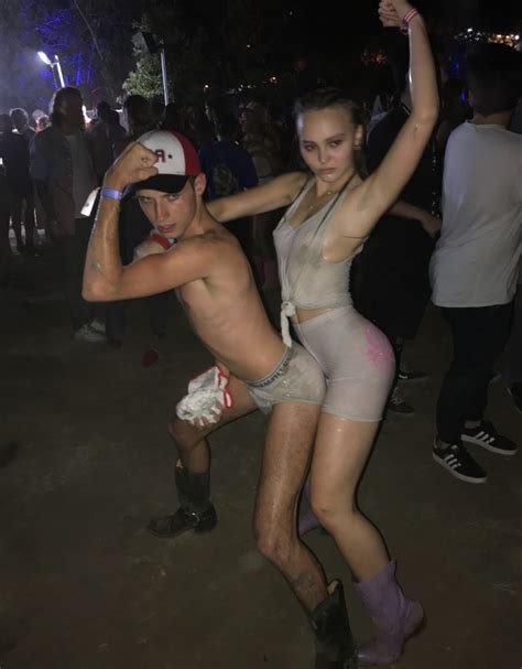 super hot twink mud wrestling with lily rose depp identified
