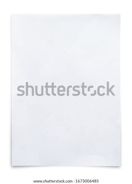 white paper sheet isolated  white stock photo  shutterstock