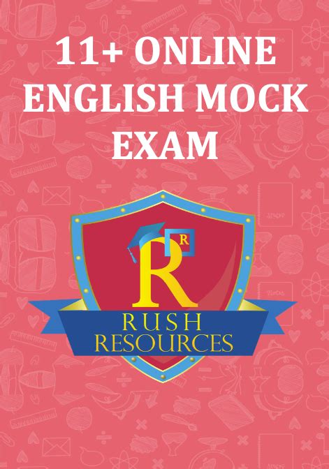 english mock exam rush resources