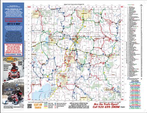 Trail Map – Jefferson County Snowmobile Alliance