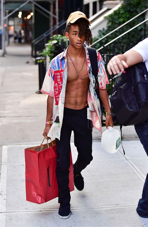 Jaden Smiths Go To Summer Accessories Include Six Pack Abs Gq