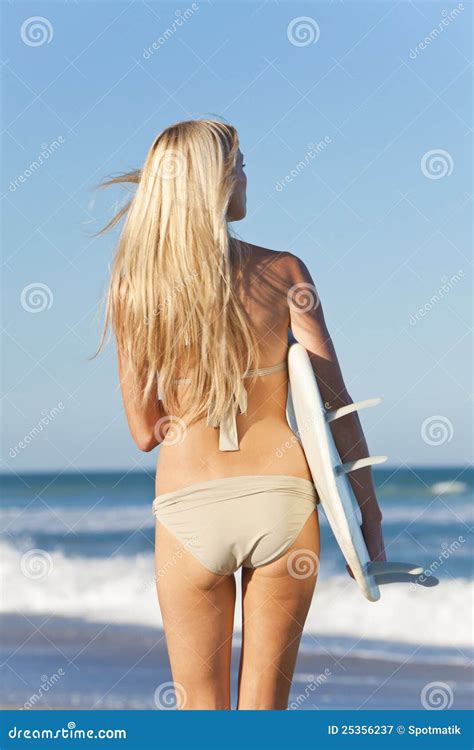 woman surfer  bikini  surfboard  beach stock image image  figure sporty