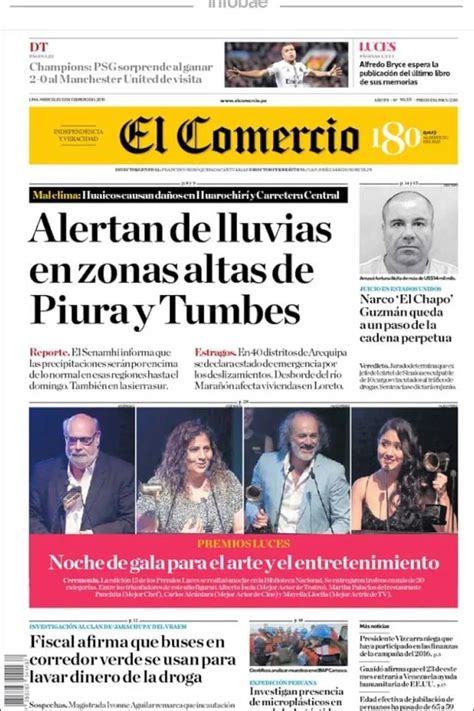 El Comercio Perú Miércoles 13 De Febrero De 2019 Infobae