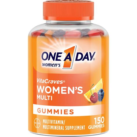 One A Day Women S Vitacraves Multivitamin Gummies Supplement With