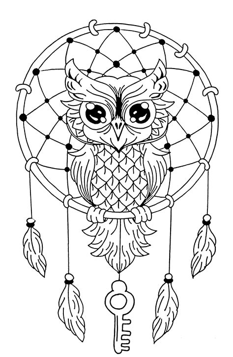 dream catcher coloring pages  coloring pages  kids