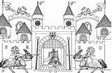Ritter Feudalism Activityshelter Burgen Edad Edat Mitjana Español Española sketch template