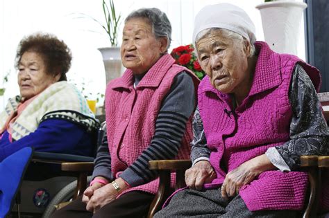 Japan And South Korea Settle Dispute Over Wartime ‘comfort Women The