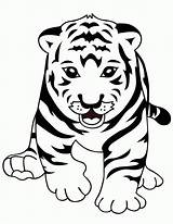 Lsu Coloring Pages Getcolorings Tigers Tiger sketch template