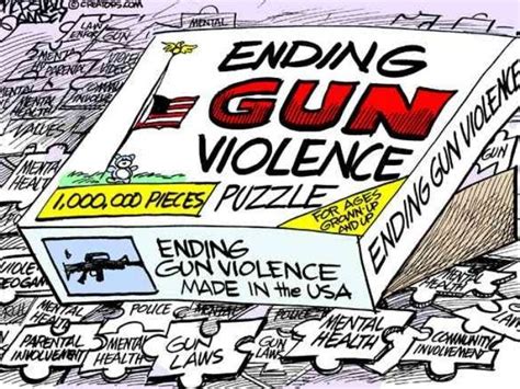 editorial cartoons on gun control debate